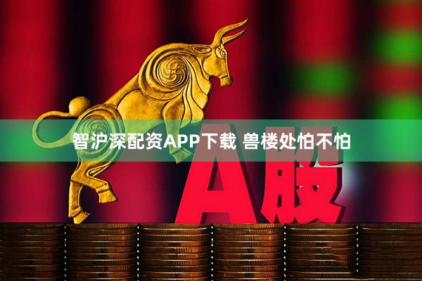 智沪深配资APP下载 兽楼处怕不怕